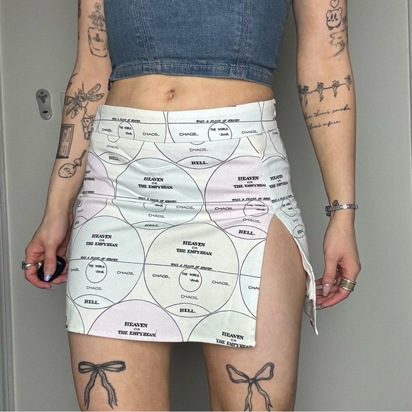 Peppermayo Exclusive Star Crossed Mini Skirt Size 4 - Picture 1 of 5